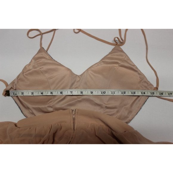 City Studio women's‎ juniors sparkle lace sequin top open back prom dress - Picture 6 of 16